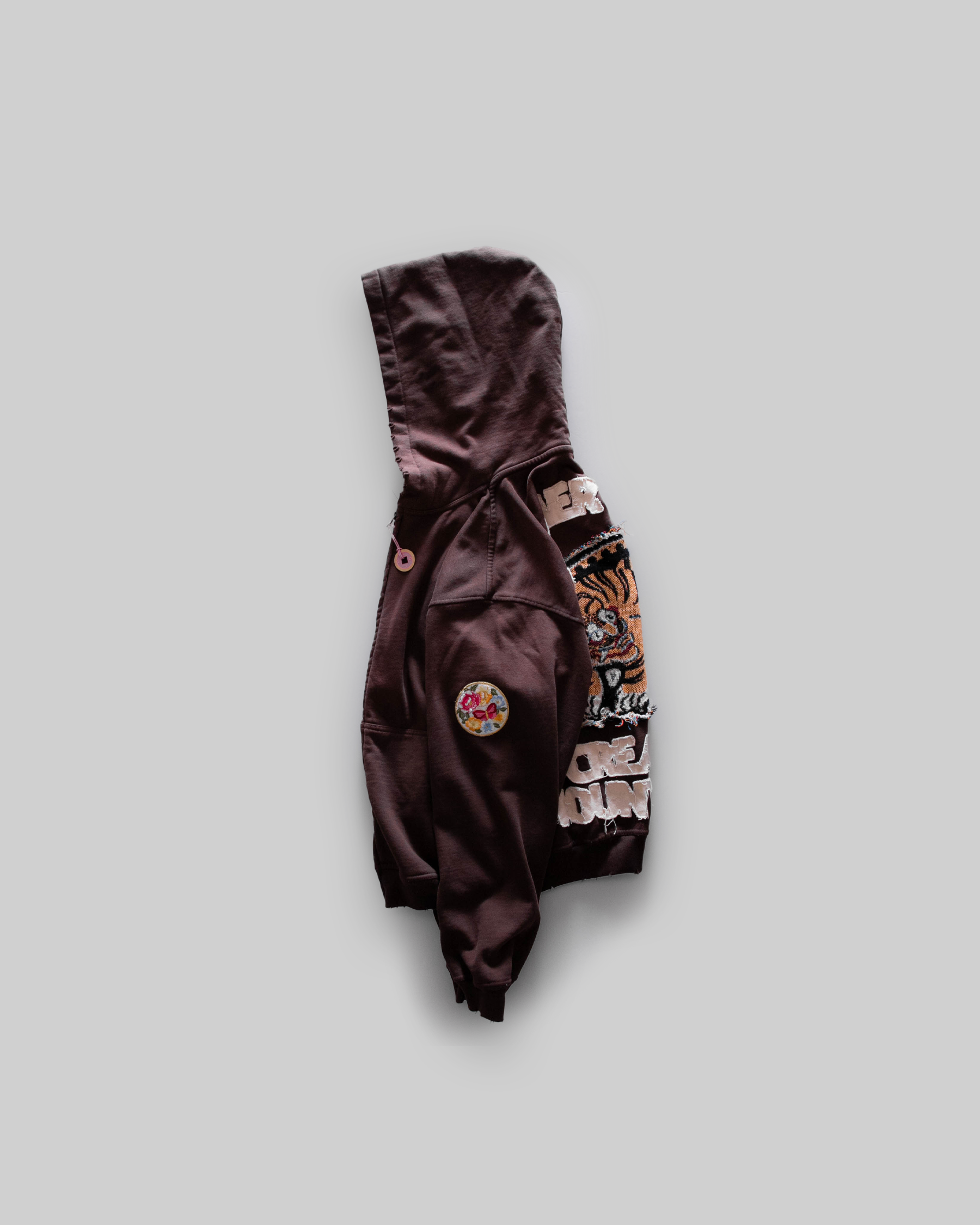 Boho© GDCM Zip Hoodie | Faded Umber