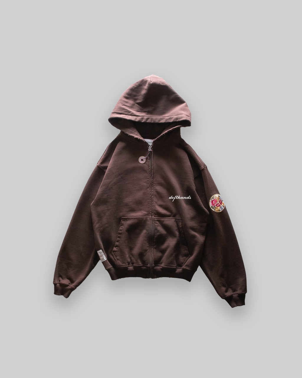 Boho© GDCM Zip Hoodie | Faded Umber