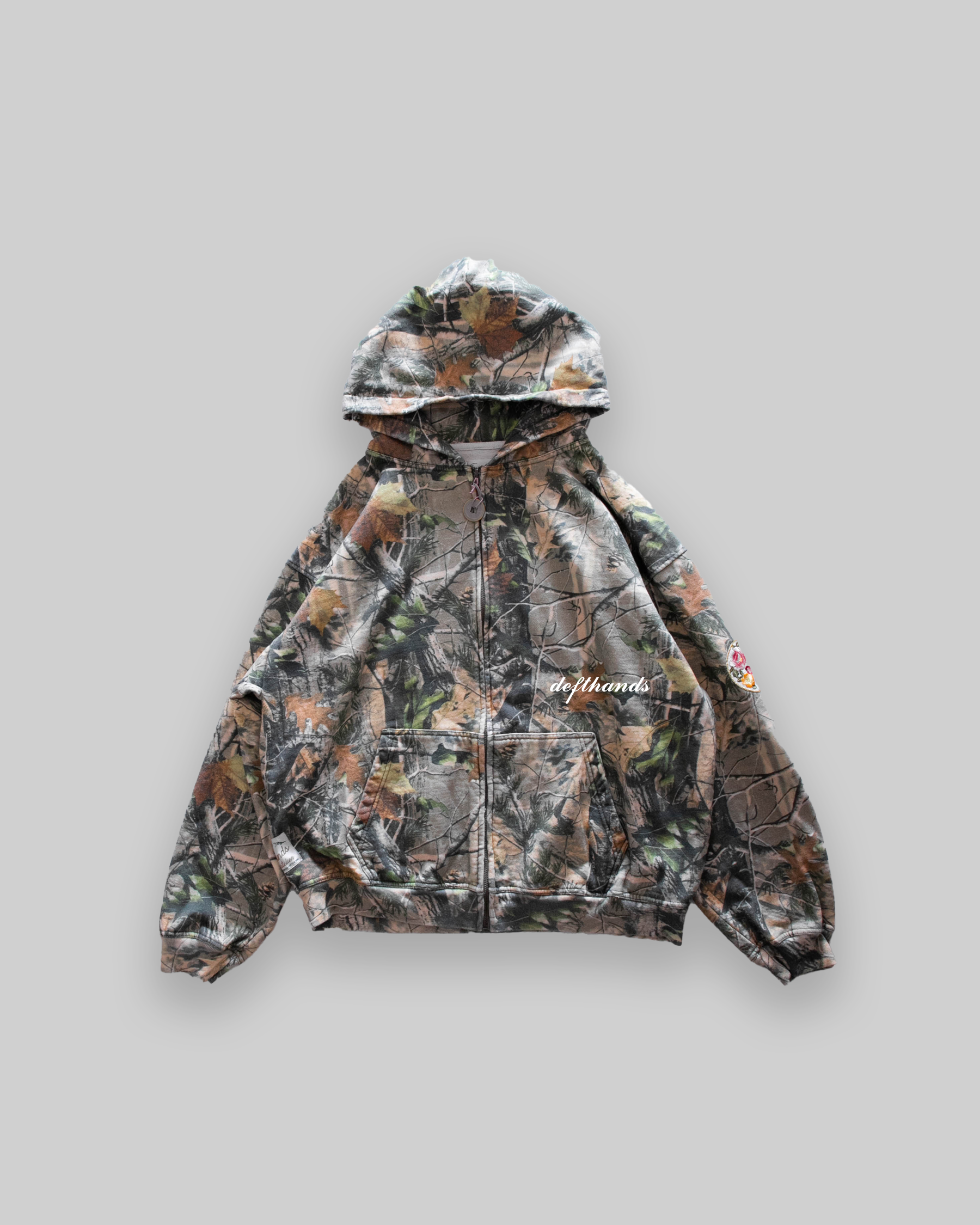 Boho© GDCM Zip Hoodie | Faded Camo