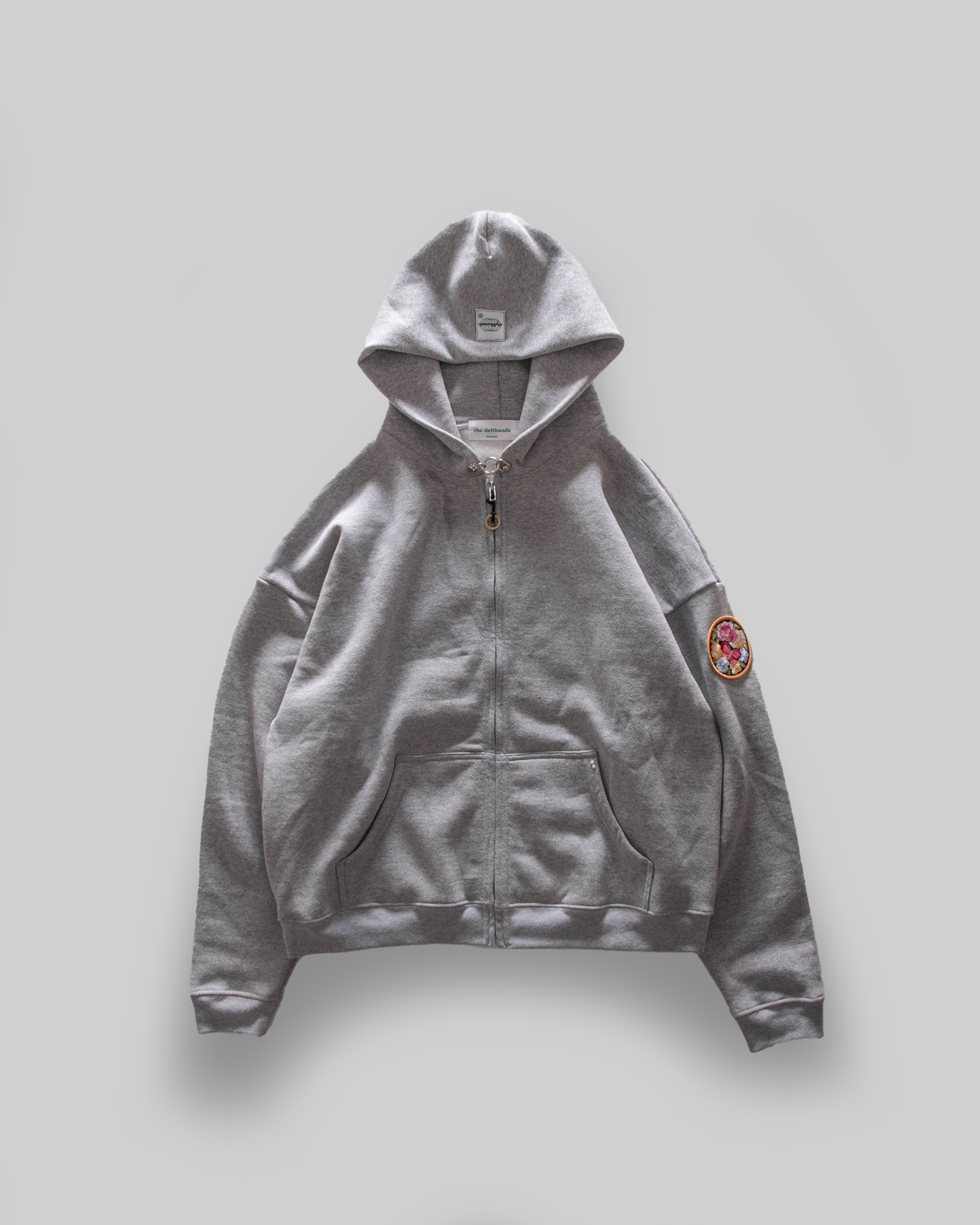 Bahn© Zip Hoodie | Cool Heather Gray