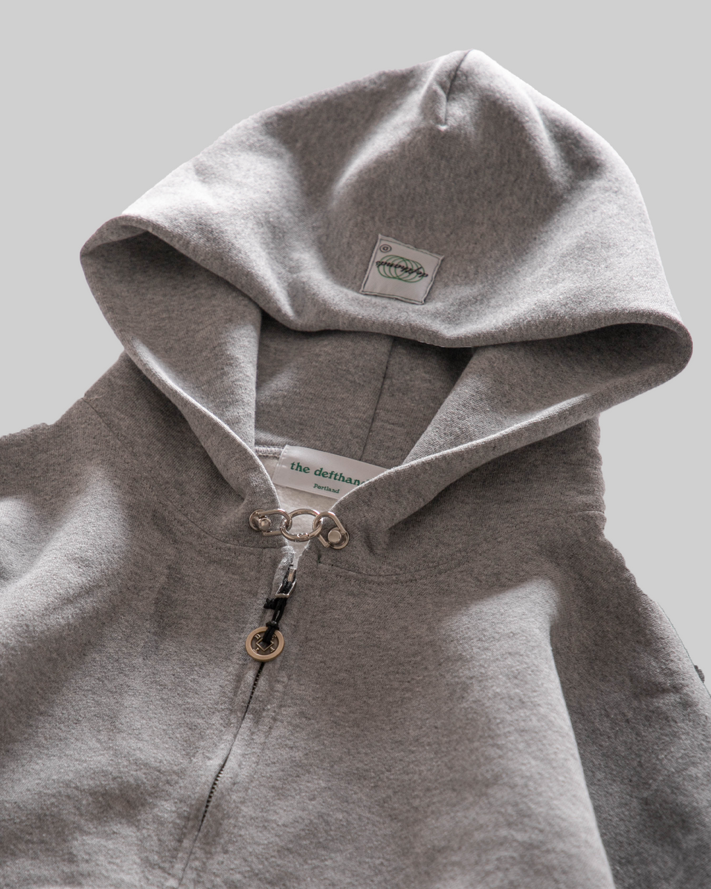 Bahn© Zip Hoodie | Cool Heather Gray