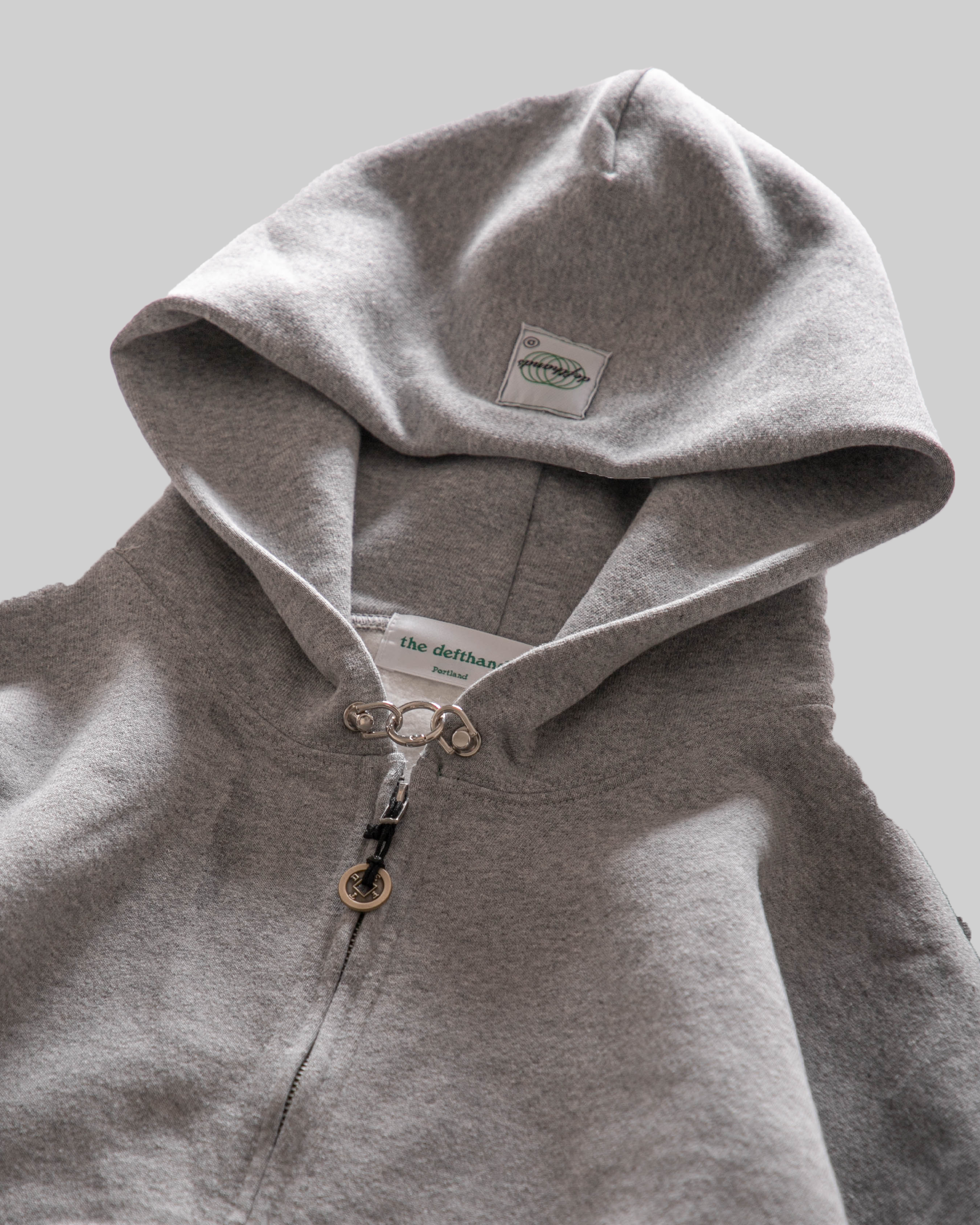 Bahn© Zip Hoodie | Cool Heather Gray
