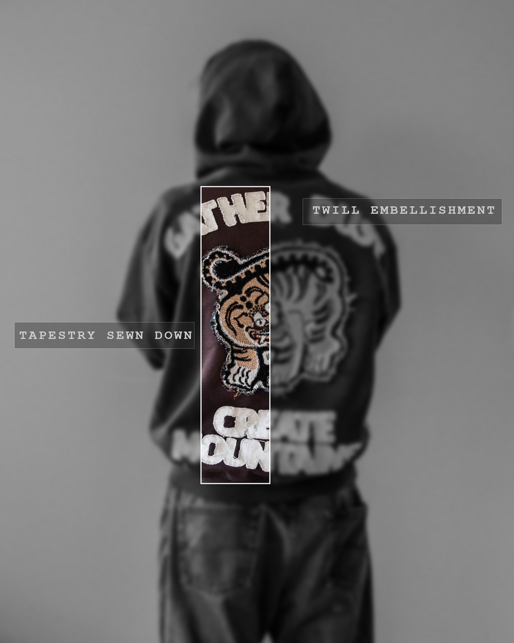Boho© GDCM Zip Hoodie | Faded Camo