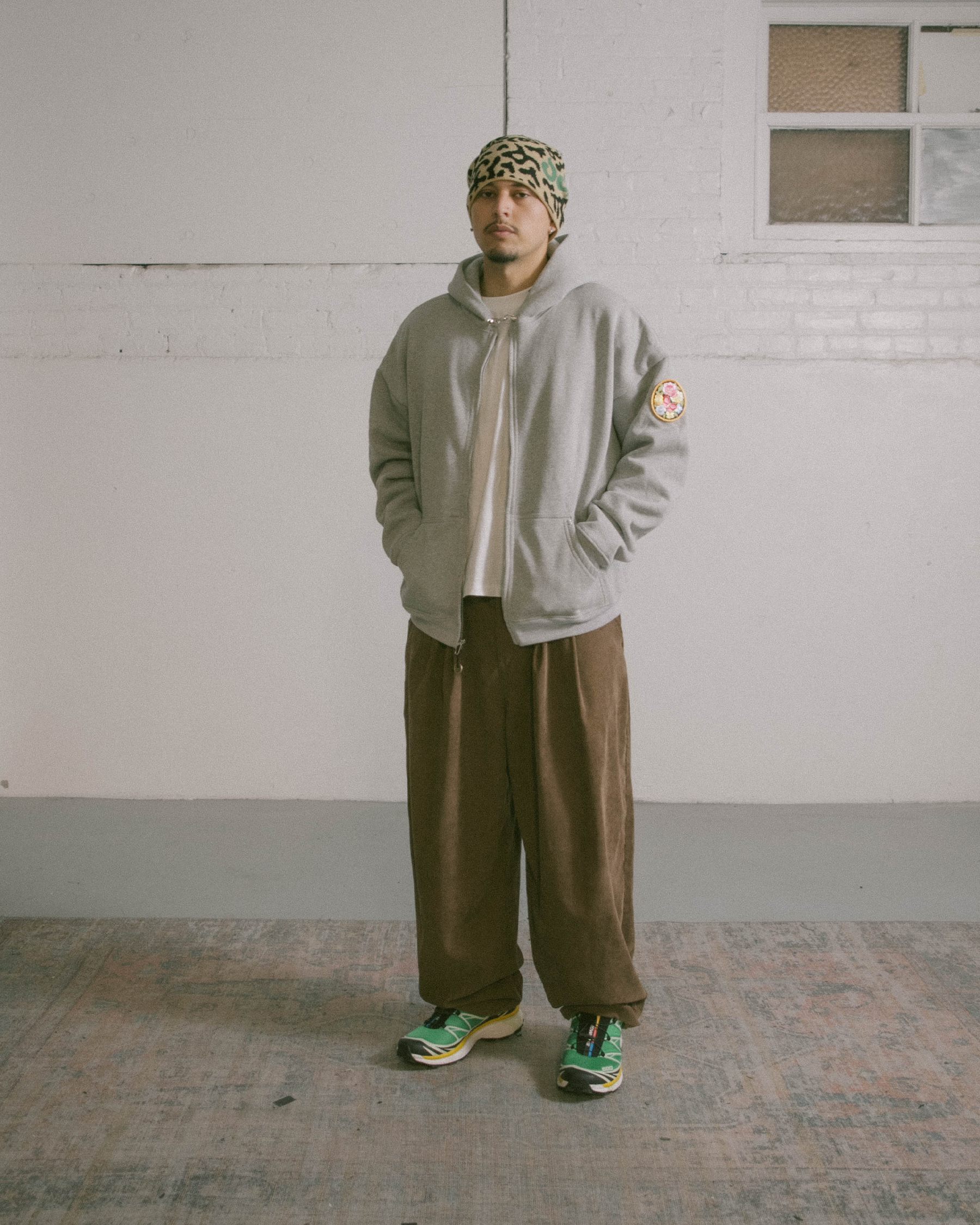 Bahn© Zip Hoodie | Cool Heather Gray